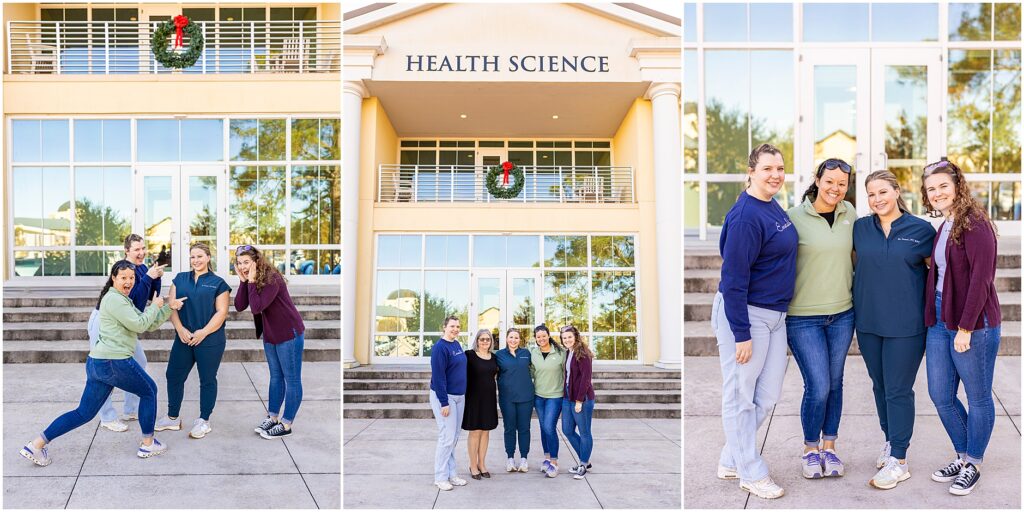 harleston graduation photos highlighting a Doctor of Physical Therapy achievement