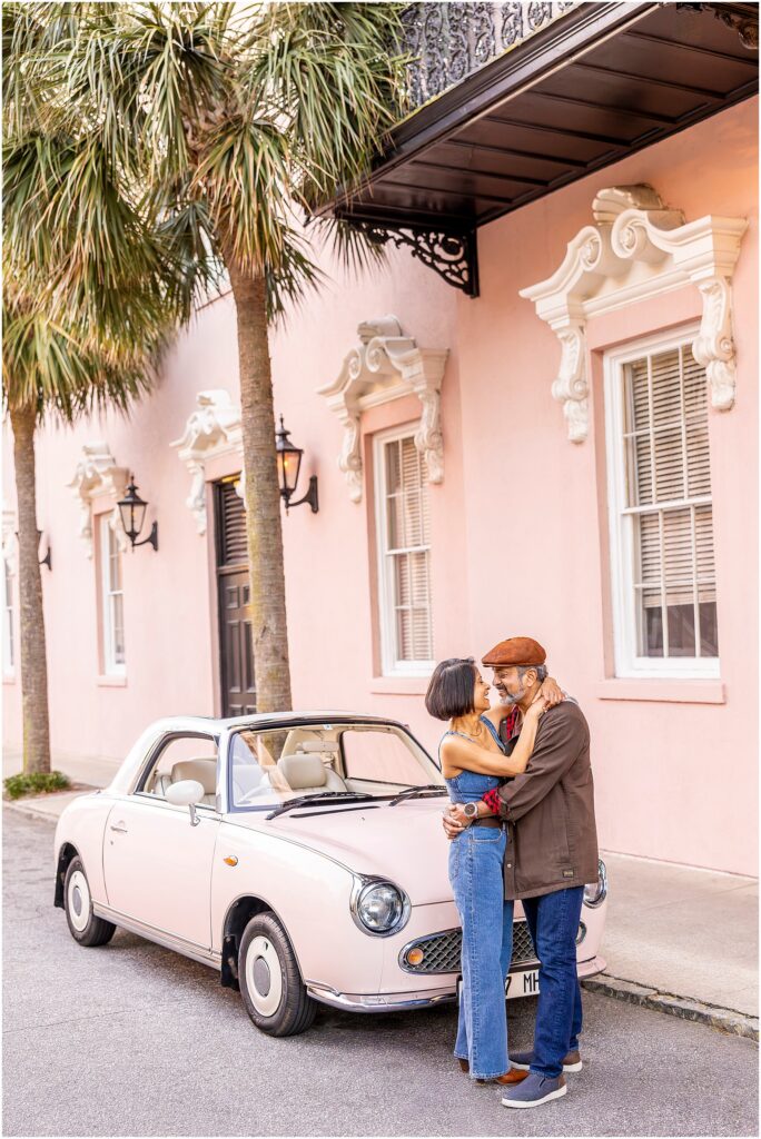 Sweet candid of Letitia & Sanjay sharing a moment in Charleston, SC.