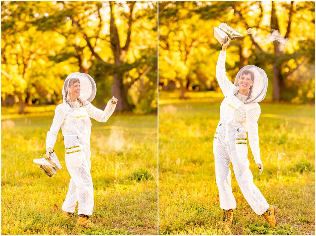 Candid and natural light brand photography for sustainable beekeeping company in Folly Beach, SC